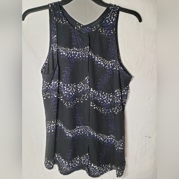 Sanctuary Black Button Up Sleeveless Lightweight Shirt Sz M - Picture 5 of 8